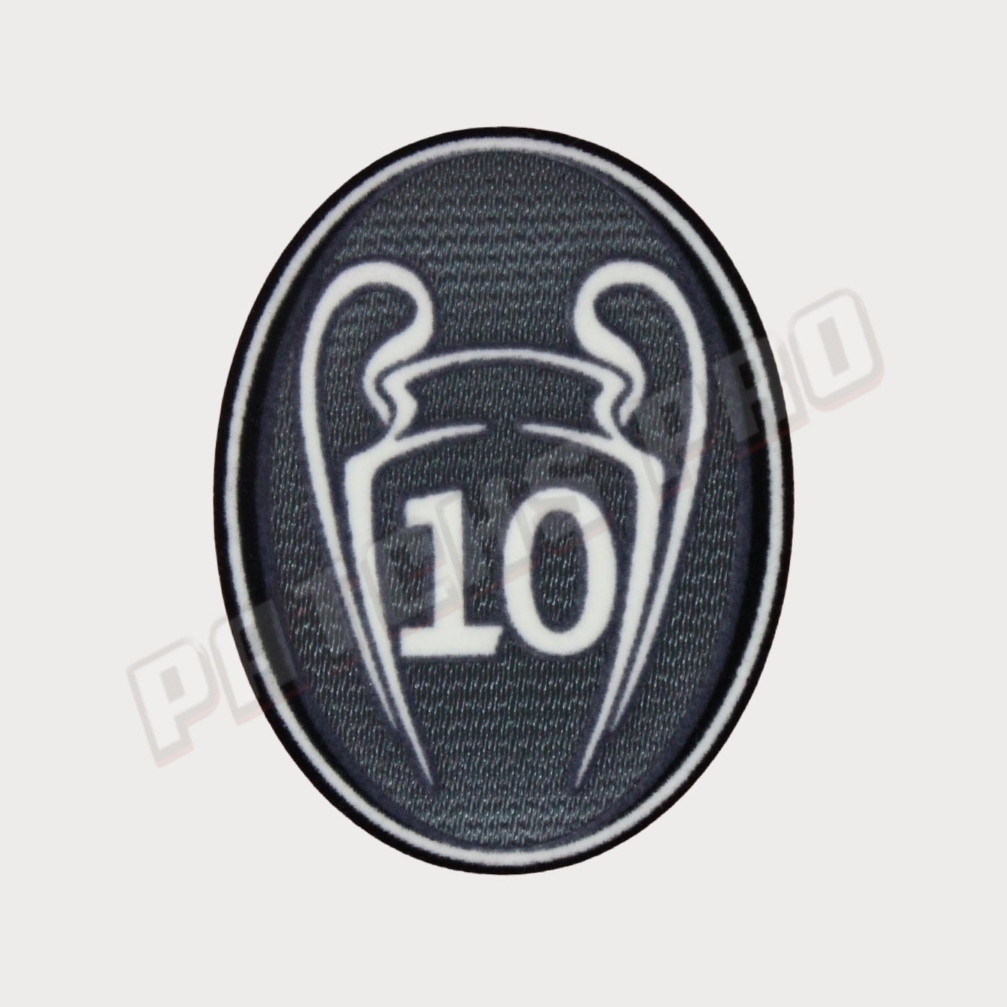 Patch UEFA Champions League Badge of Honour BOH 10 Grey