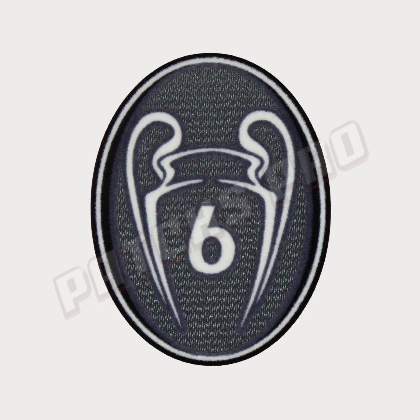 Patch UEFA Champions League Badge of Honour BOH 6 Grey