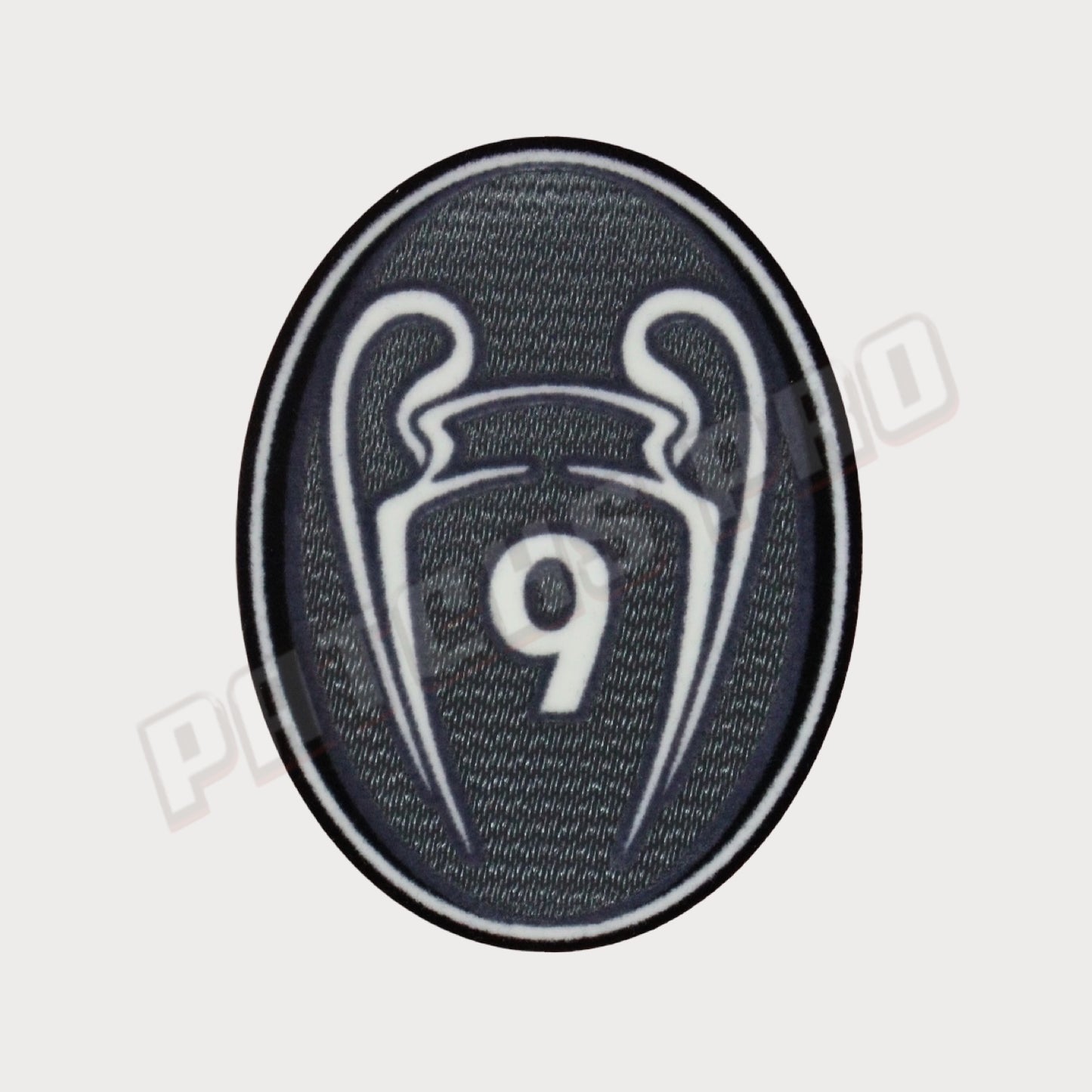 Patch UEFA Champions League Badge of Honour BOH 9 Grey