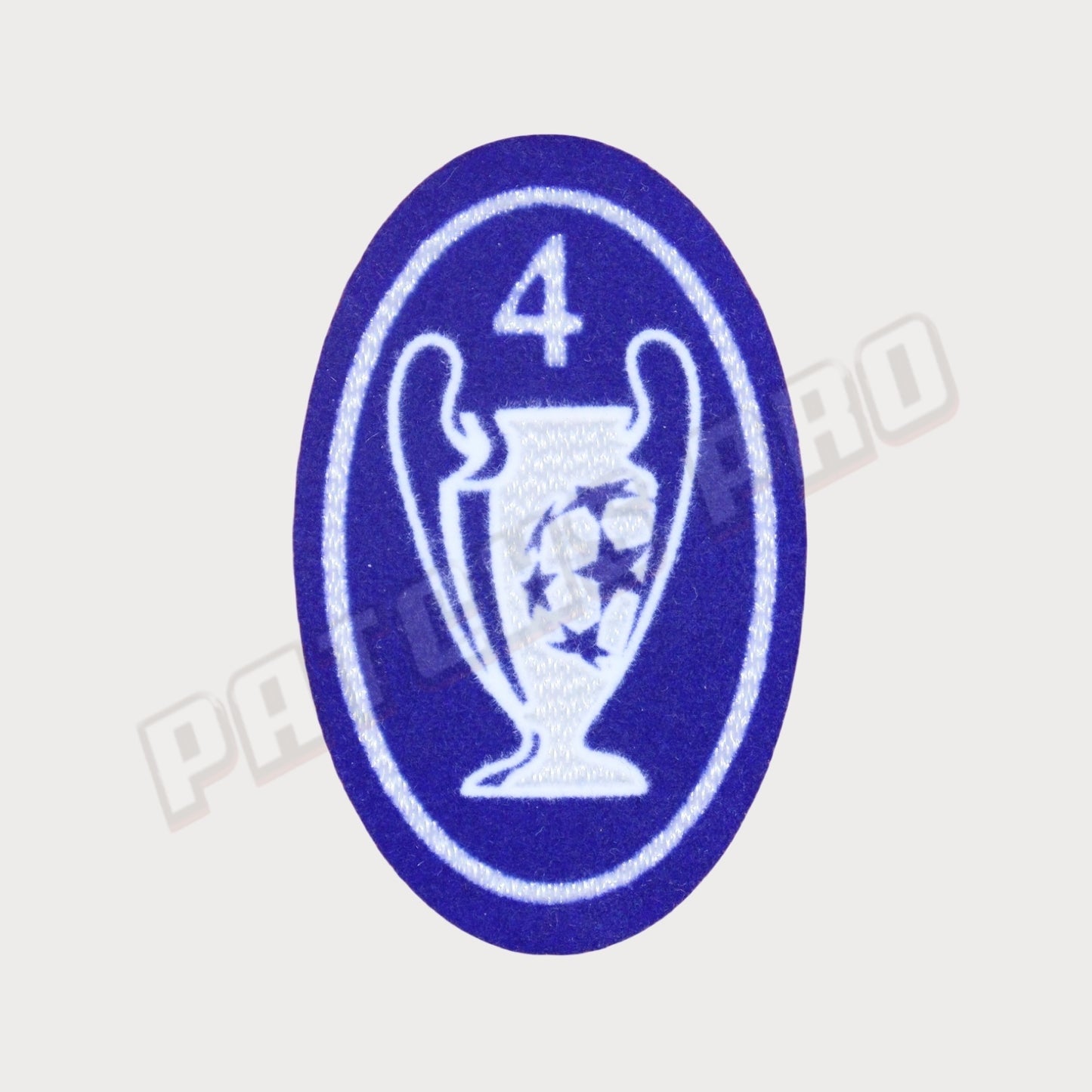 Patch UEFA Champions League Badge of Honour BOH 4 Royal Blue