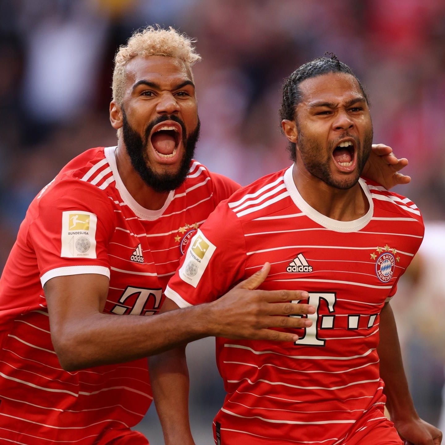 Patch/Badge Bayern Munich Bundesliga 10 Deutscher Meister 2021/2022