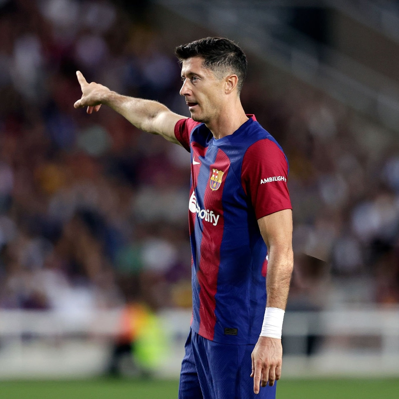 Patch/Badge FC Barcelona AMBILIGHT tv White Sponsor La Liga 2023-2024