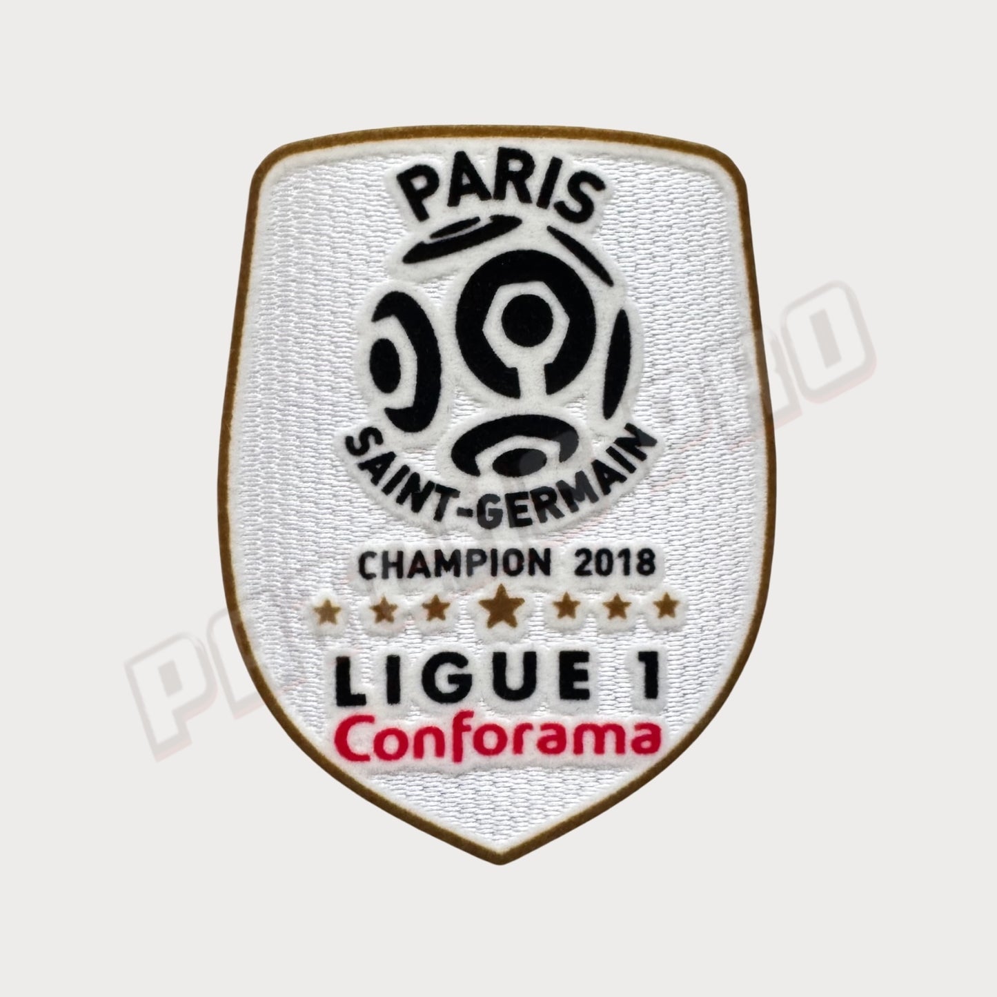 Ligue 1 Champion 2018 PSG Paris Saint-Germain Child Patch/Badge