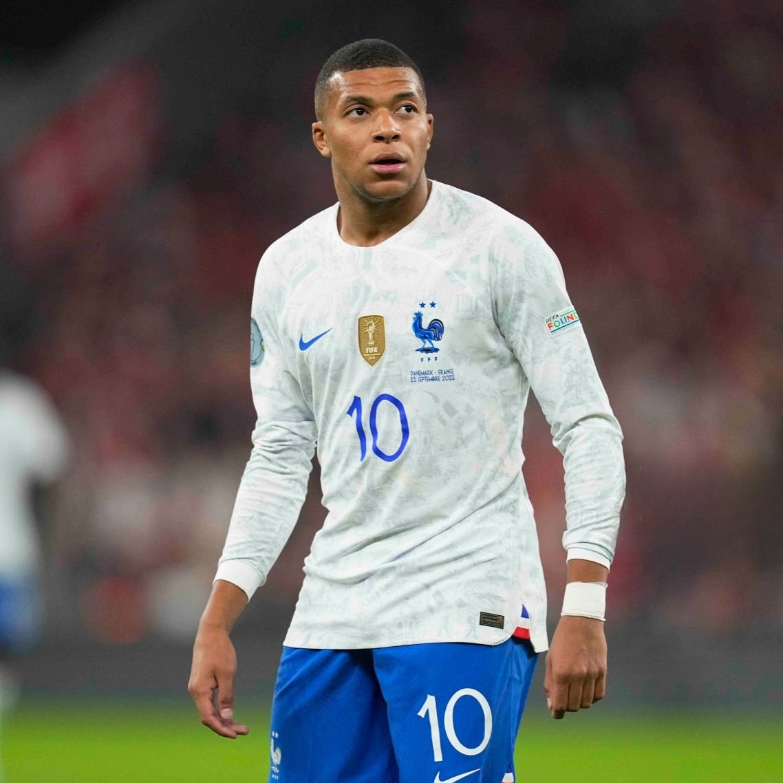 Écusson/Logo France 2022 Away Patch Badge Club TPU