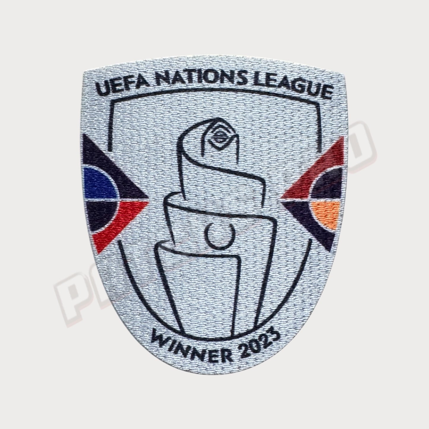 Patch UEFA Nations League Winner 2023 Espagne Chest Badge