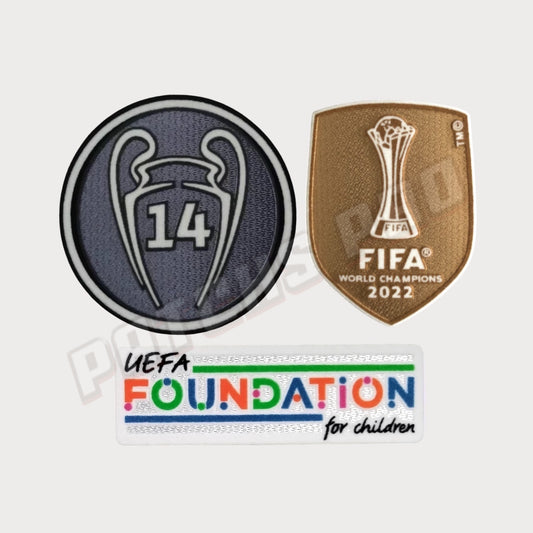 Patch/Badge Real Madrid UEFA Champions League Title Holder 2022-2023