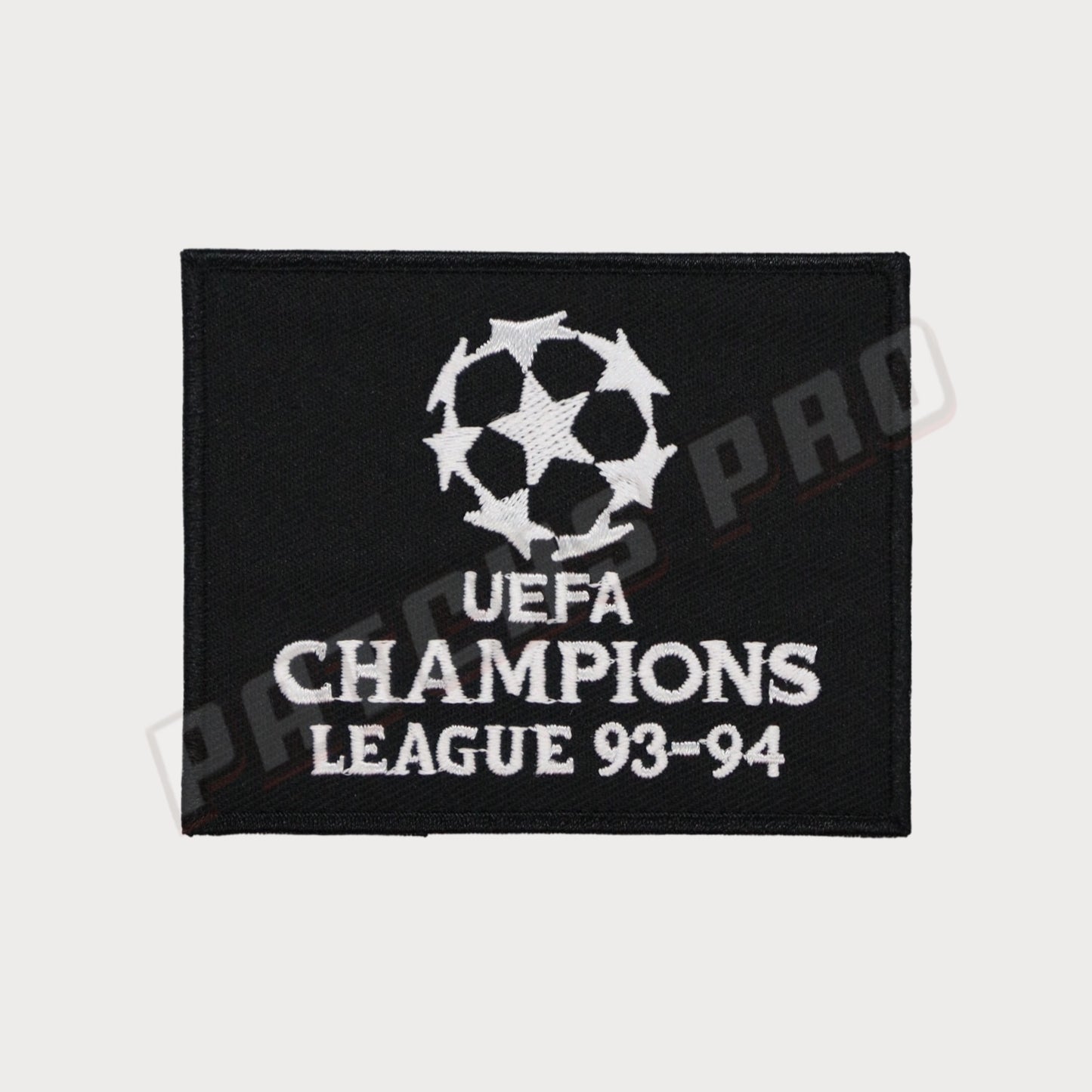 Patch/Badge UEFA Champions League 1993-1994 Black