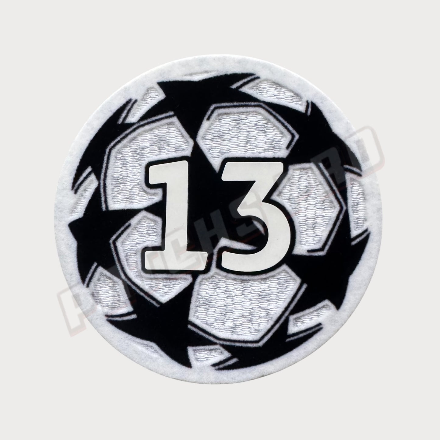 Patch/Badge UEFA Champions League Starball 13 Times Winners 2021-2022
