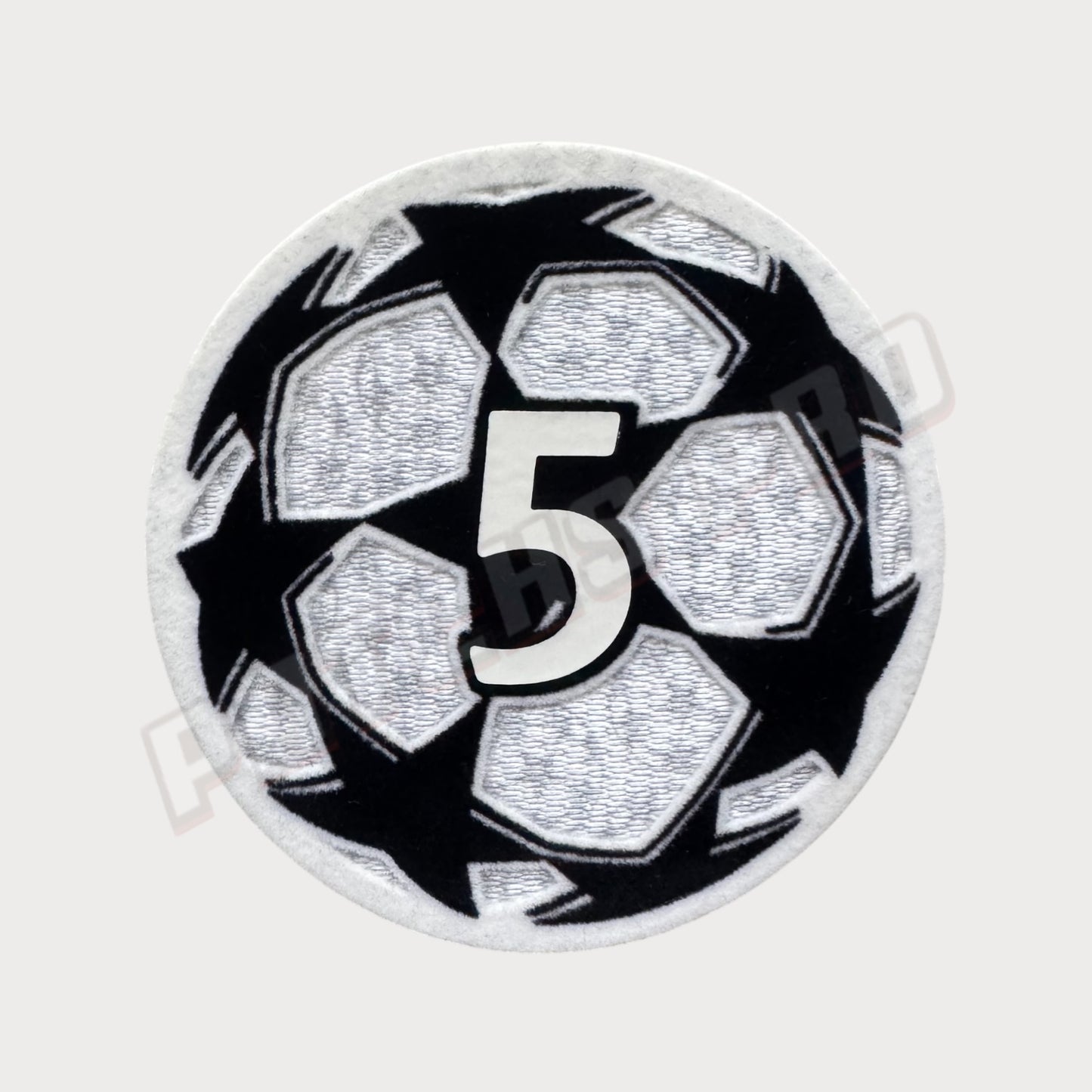 Patch/Badge UEFA Champions League Starball 5 Times Winners 2021-2024