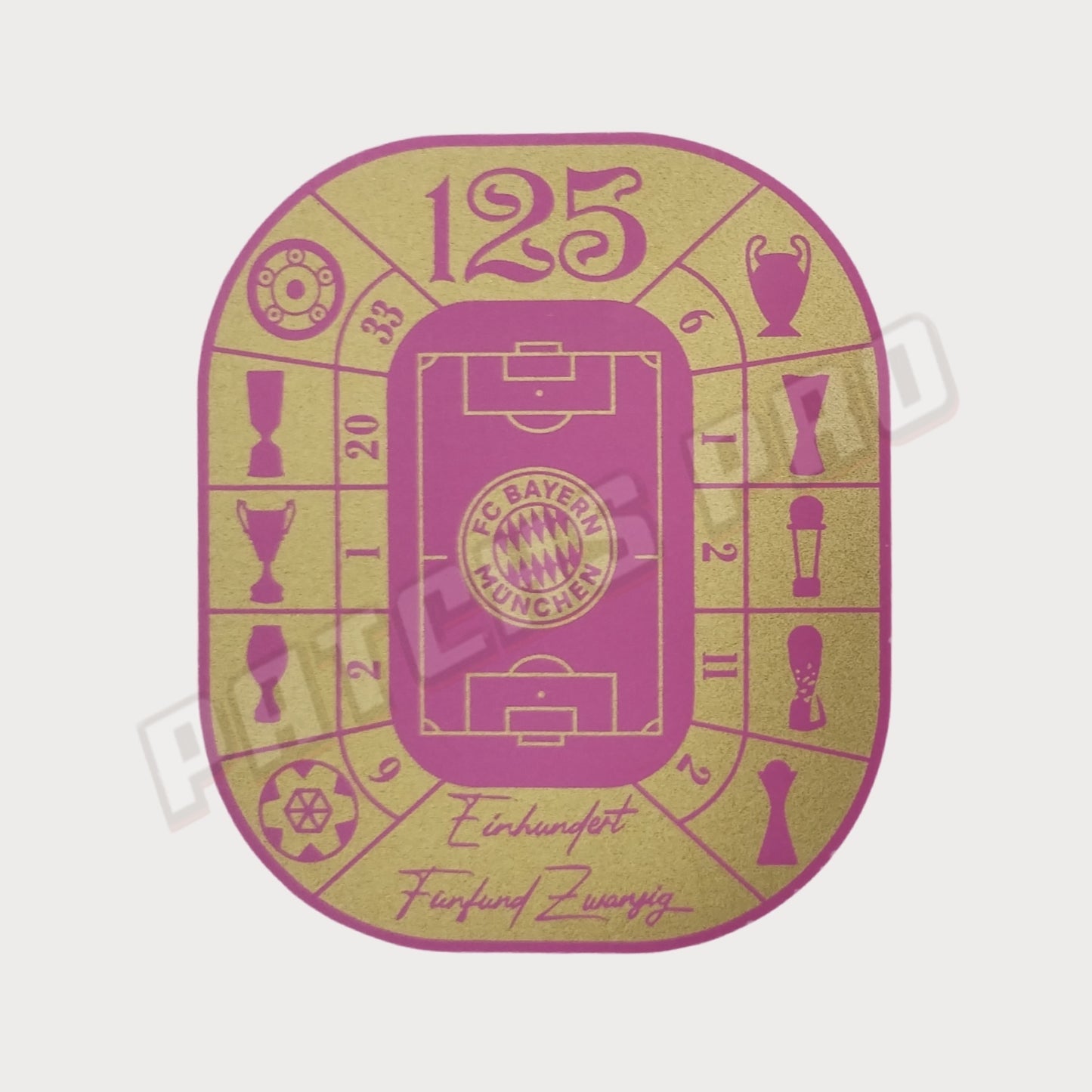 Patch/Badge Bayern Munich 125ème Anniversaire 2025