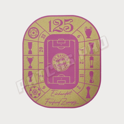 Patch/Badge Bayern Munich 125ème Anniversaire 2025