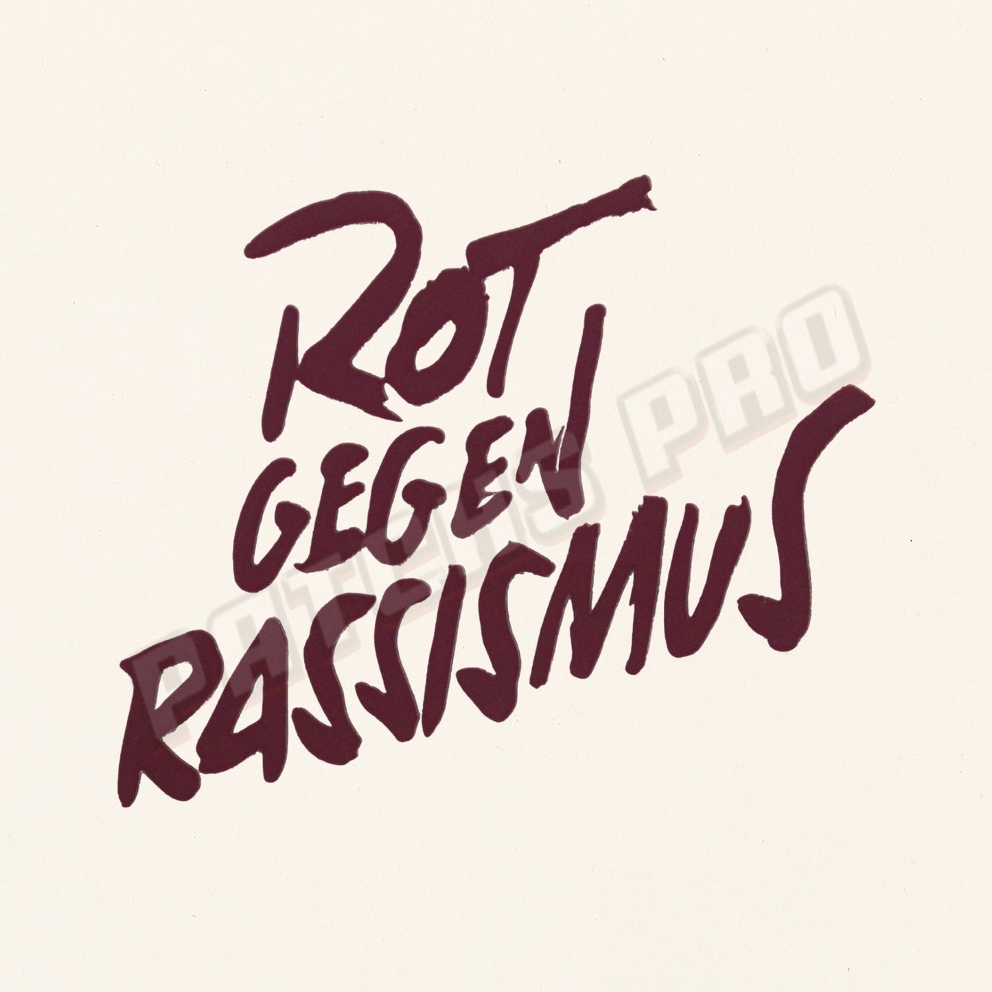 Patch/Badge Bayern Munich Bundesliga ROT GEGEN RASSISMUS Bordeaux 2023-2024