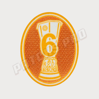 Patch Sevilla Champions League Badge of Honour BOH 6 Orange