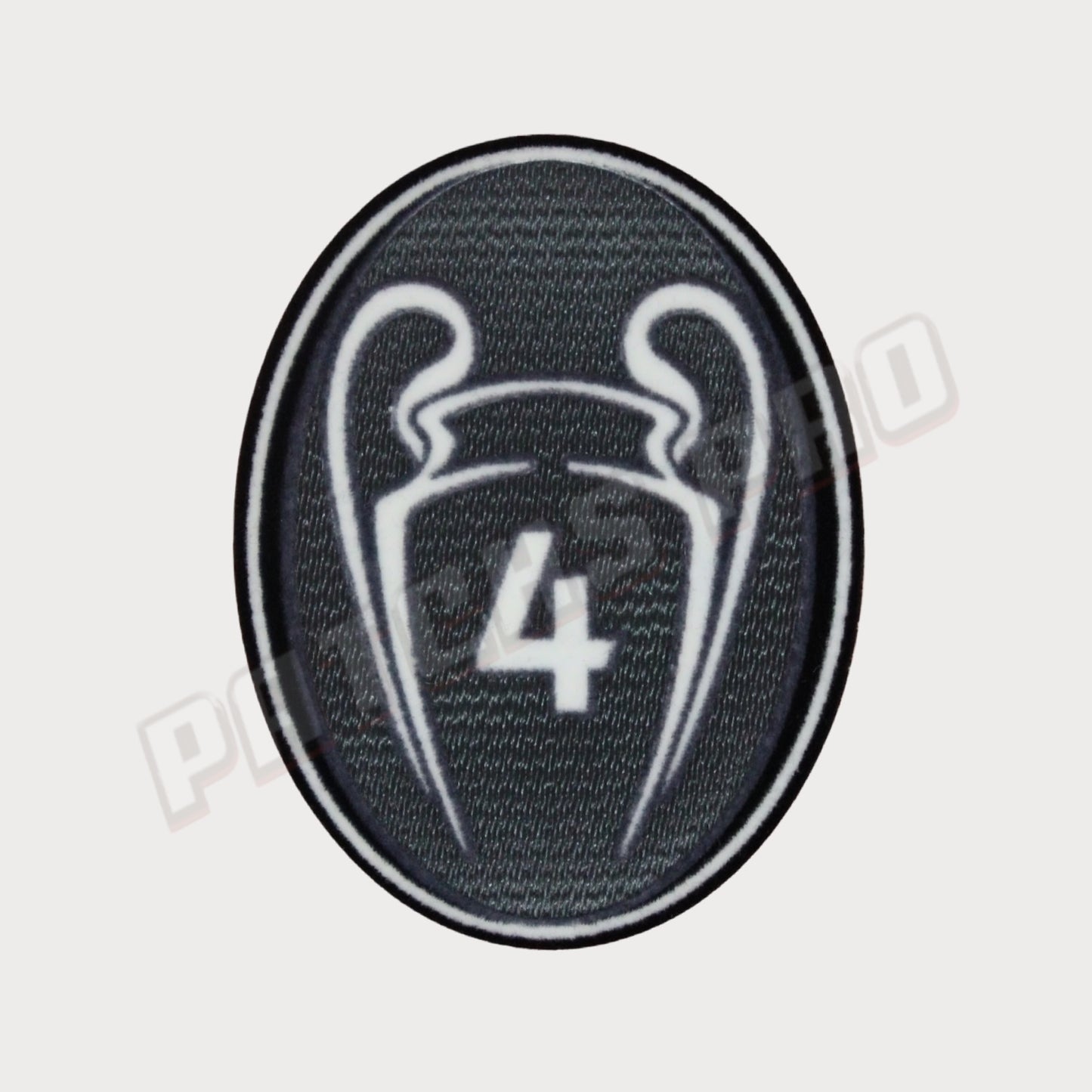 Patch UEFA Champions League Badge of Honour BOH 4 Grey