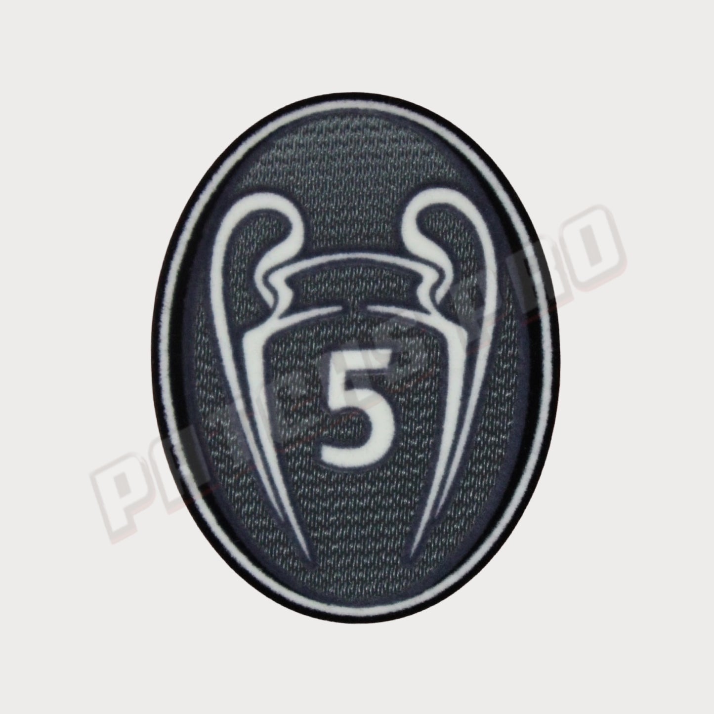 Patch UEFA Champions League Badge of Honour BOH 5 Grey