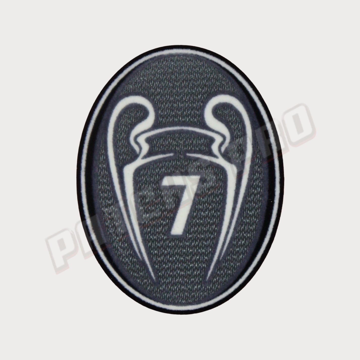 Patch UEFA Champions League Badge of Honour BOH 7 Grey