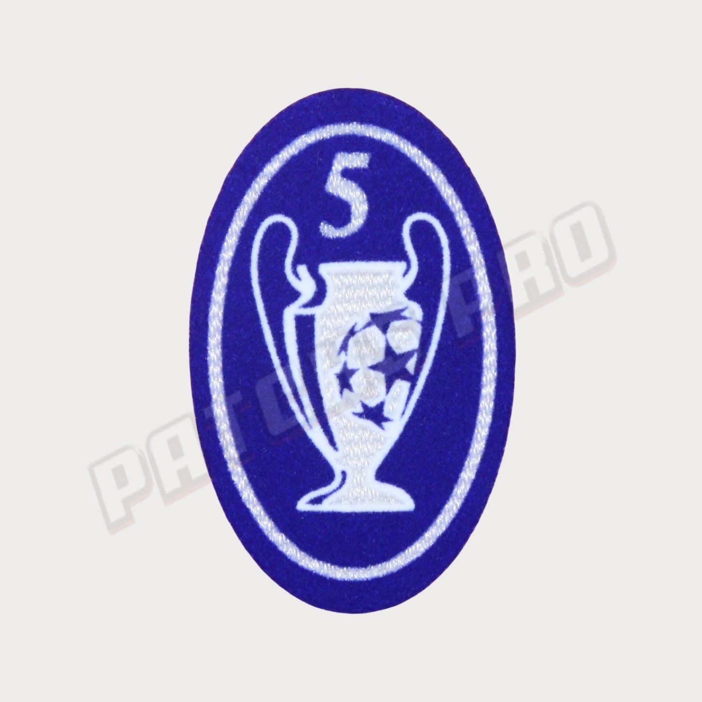 Patch UEFA Champions League Badge of Honour BOH 5 Royal Blue