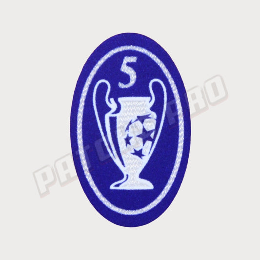 Patch UEFA Champions League Badge of Honour BOH 5 Royal Blue