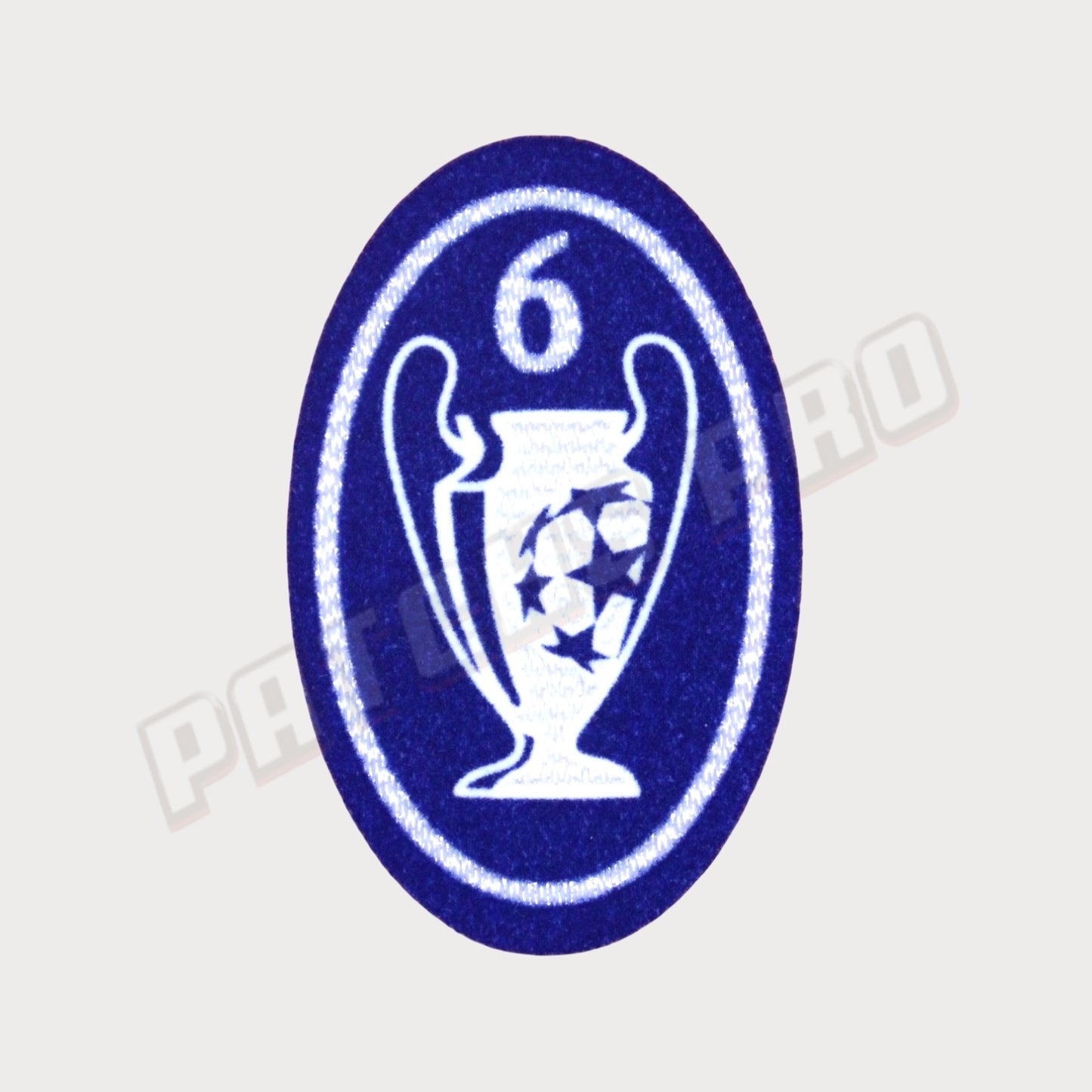 Patch UEFA Champions League Badge of Honour BOH 6 Royal Blue
