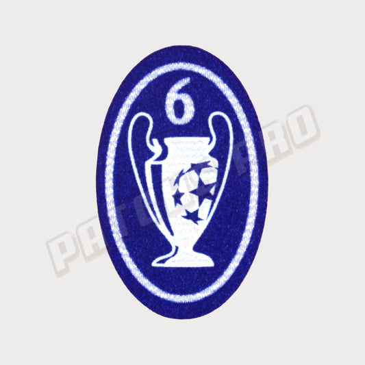 Patch UEFA Champions League Badge of Honour BOH 6 Royal Blue