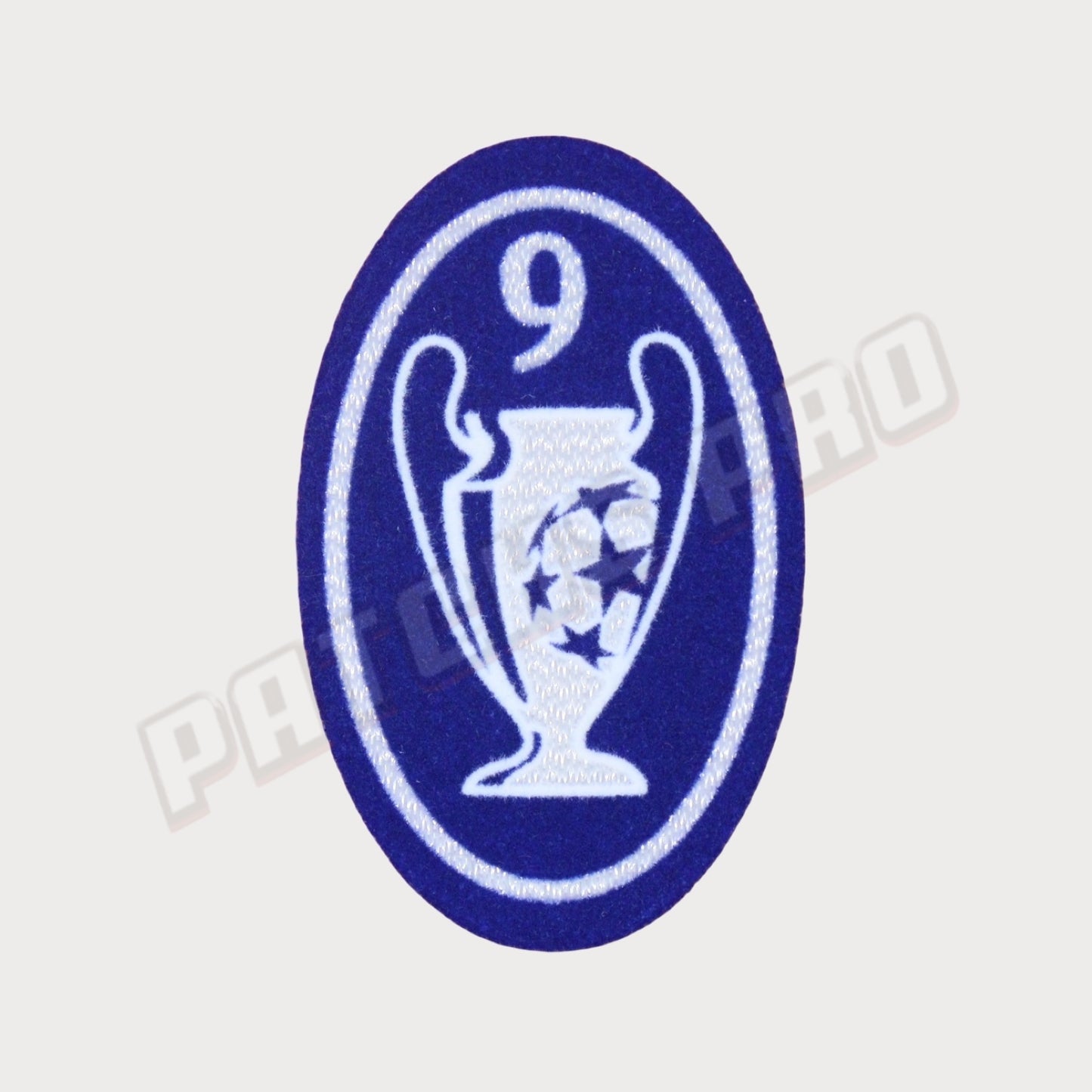 Patch UEFA Champions League Badge of Honour BOH 9 Royal Blue