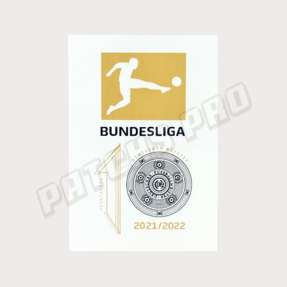 Patch/Badge Bayern Munich Bundesliga 10 Deutscher Meister 2021/2022