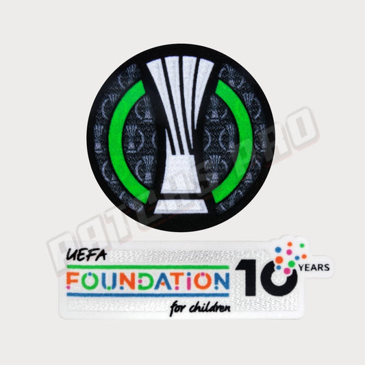 Patch/Badge UEFA Conference League 2025-2026 + Foundation 10 Years