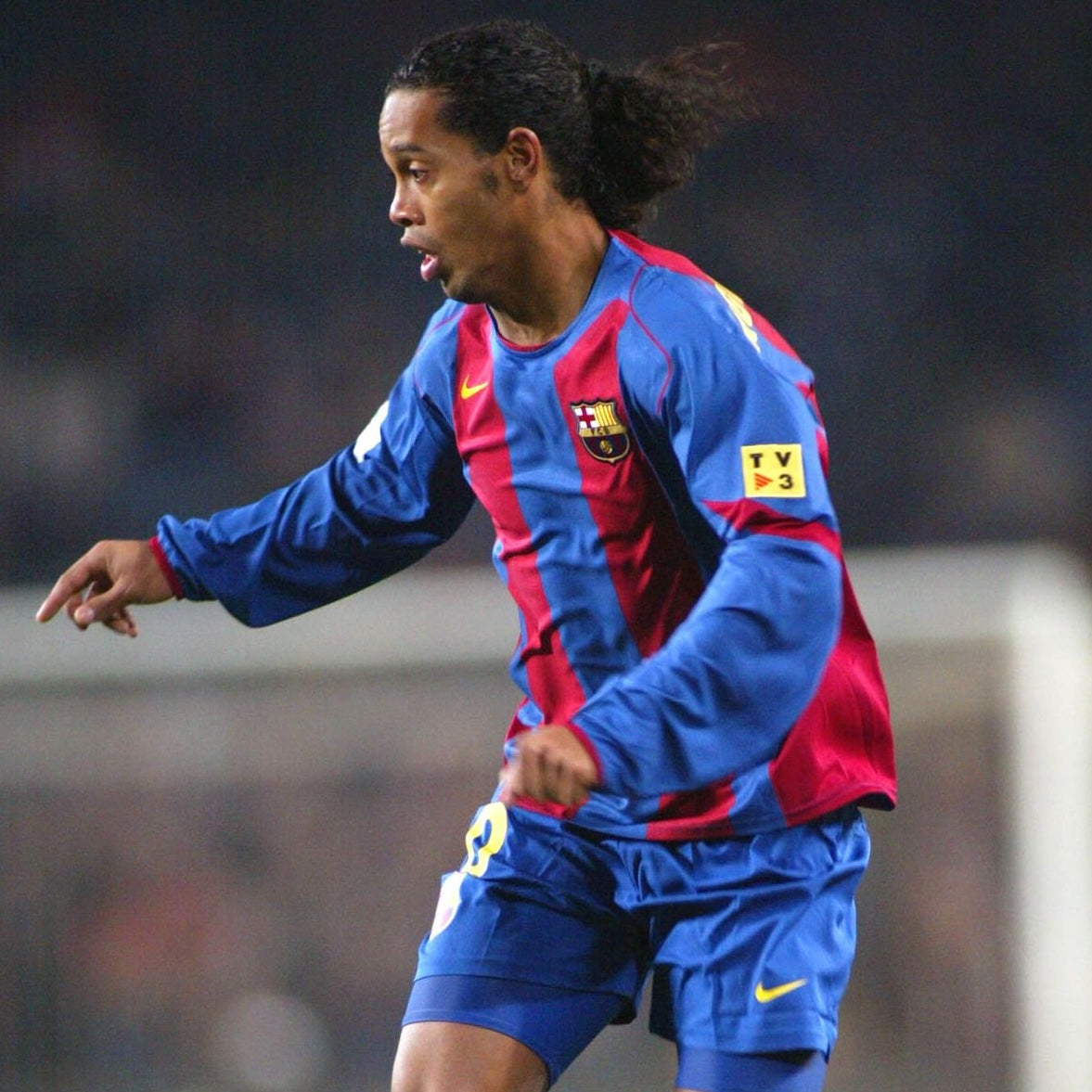 Patch/Badge FC Barcelona TV3 Sponsor La Liga 2004-2005