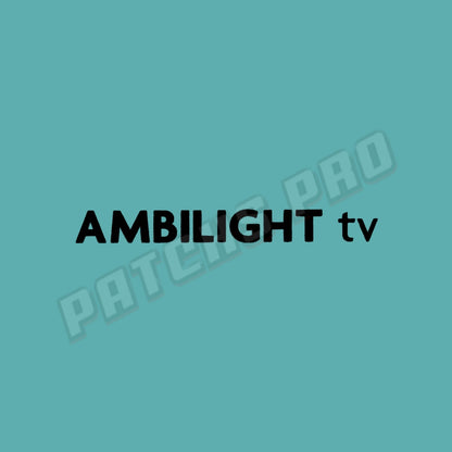 Patch/Badge FC Barcelona AMBILIGHT tv Black Sponsor La Liga 2023-2024