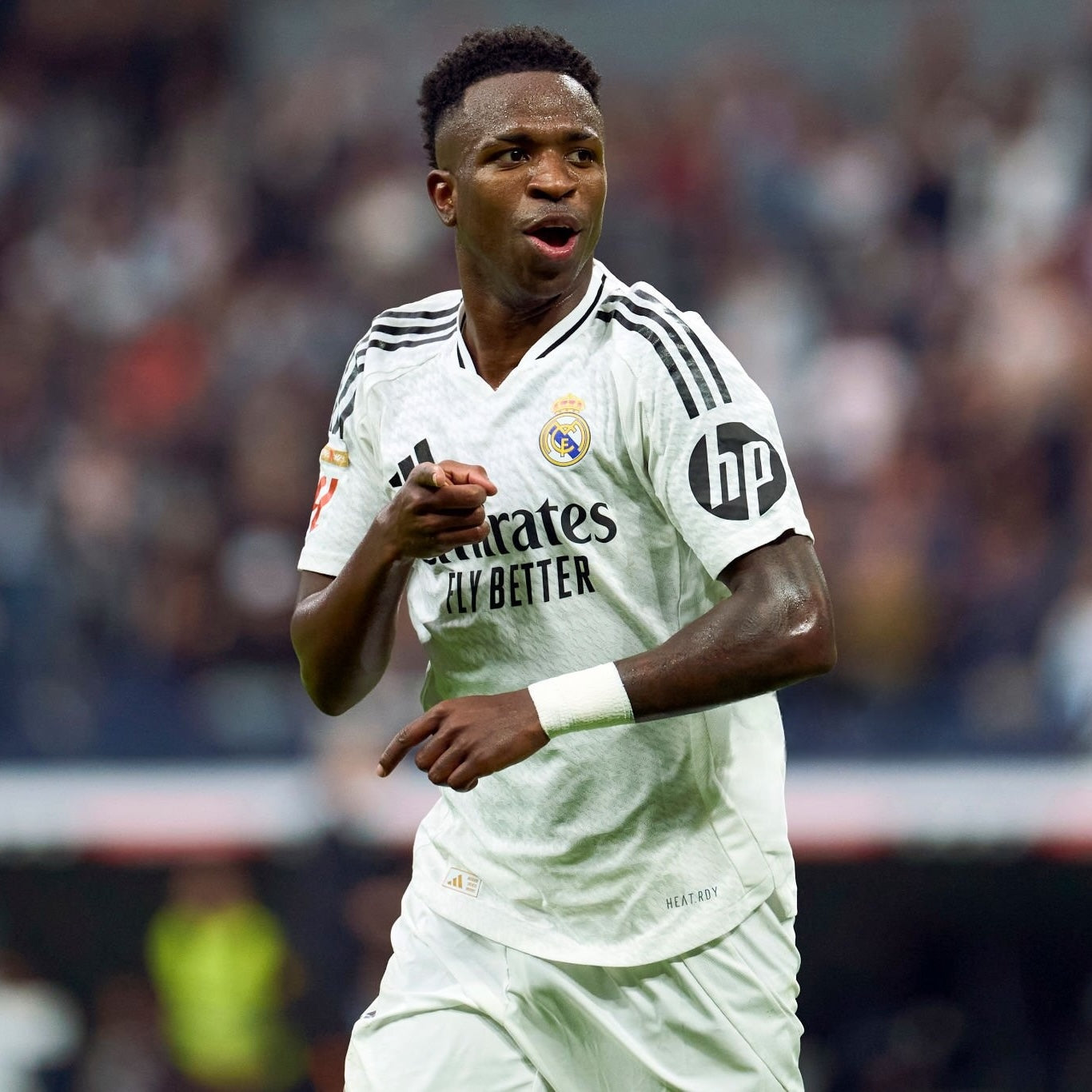 Patch/Badge Real Madrid HP Black Sponsor La Liga 2024-2025