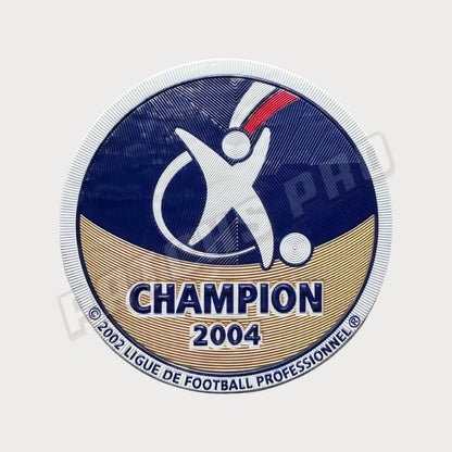 Patch/Badge Ligue 1 LFP Champion 2004 OL Olympique Lyonnais