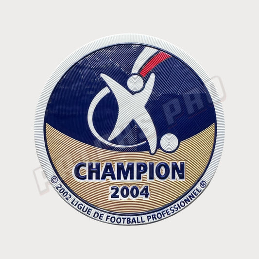 Patch/Badge Ligue 1 LFP Champion 2004 OL Olympique Lyonnais