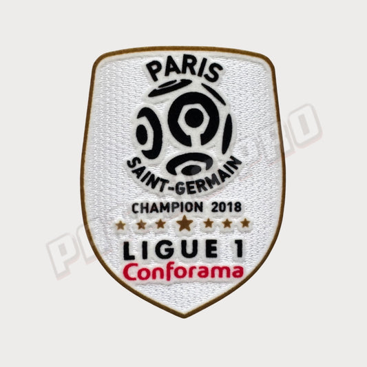 Ligue 1 Champion 2018 PSG Paris Saint-Germain Child Patch/Badge