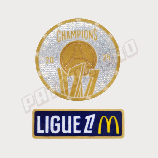 Patch/Badge Ligue 1 Champion 2025 PSG Paris Saint-Germain