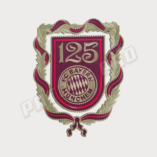 Bayern Munich 2025 125th Anniversary Patch Badge Club TPU Badge