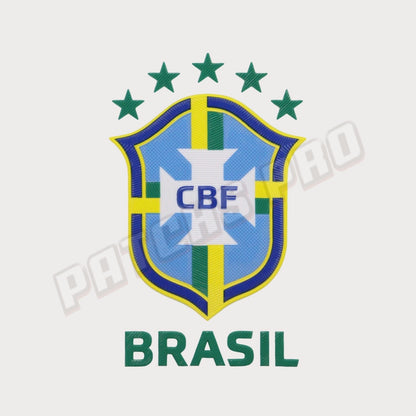 Écusson/Logo Brésil Home Patch Badge Club TPU