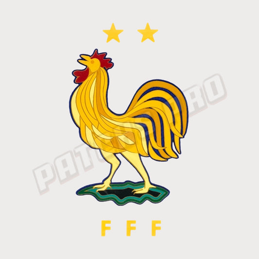 Écusson/Logo France 2024-2026 Patch Badge Club Silicone