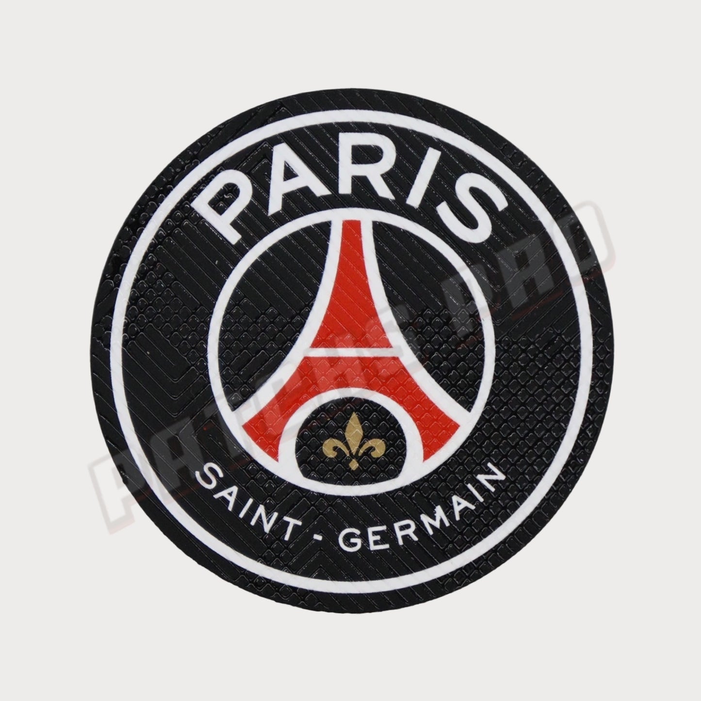 Écusson/Logo Paris Saint-Germain PSG Black/Red Patch Badge Club Silicone
