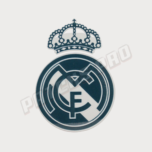 Crest/Logo Real Madrid Green/White Patch Badge Club TPU