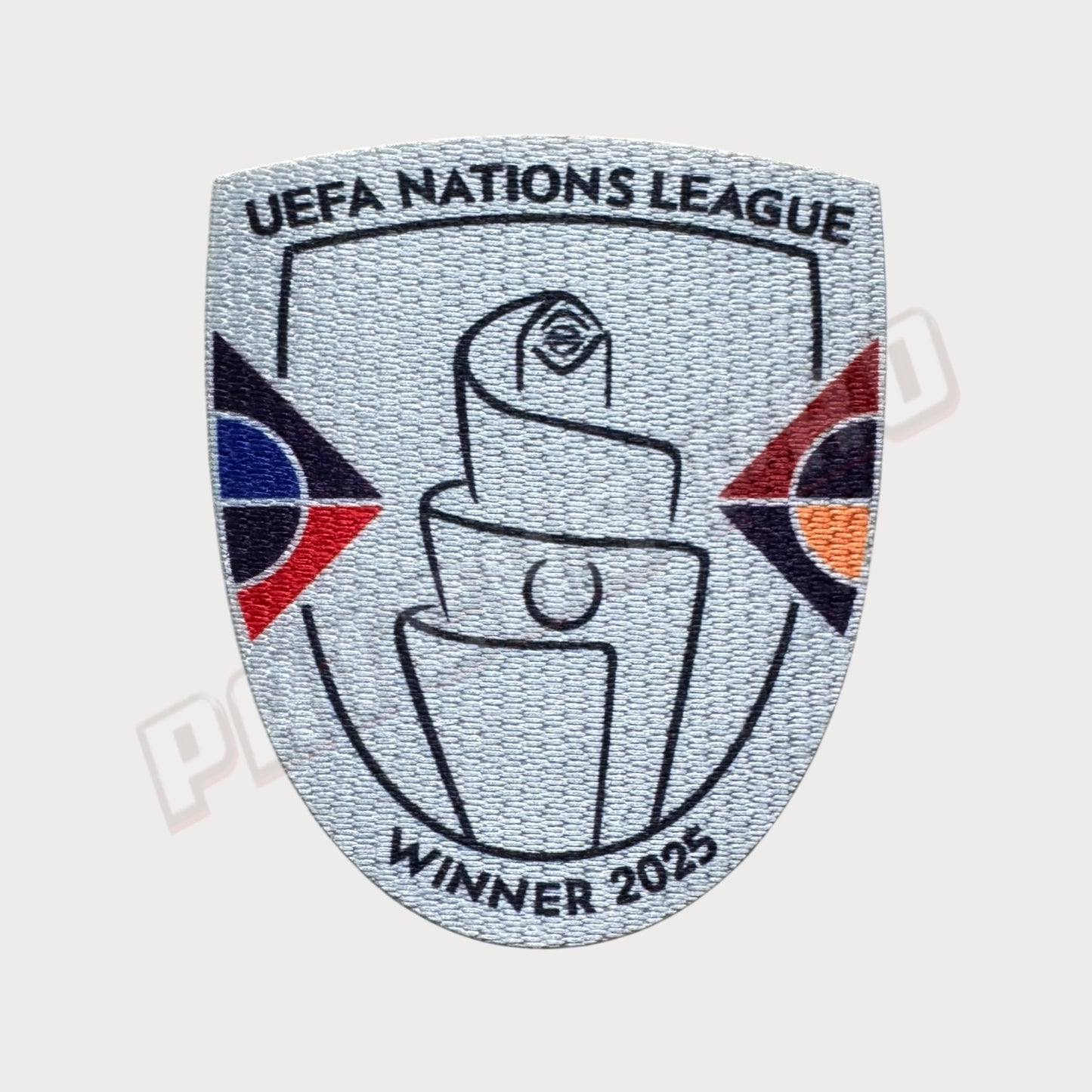 Patch UEFA Nations League Winner 2025 Portugal Chest Badge