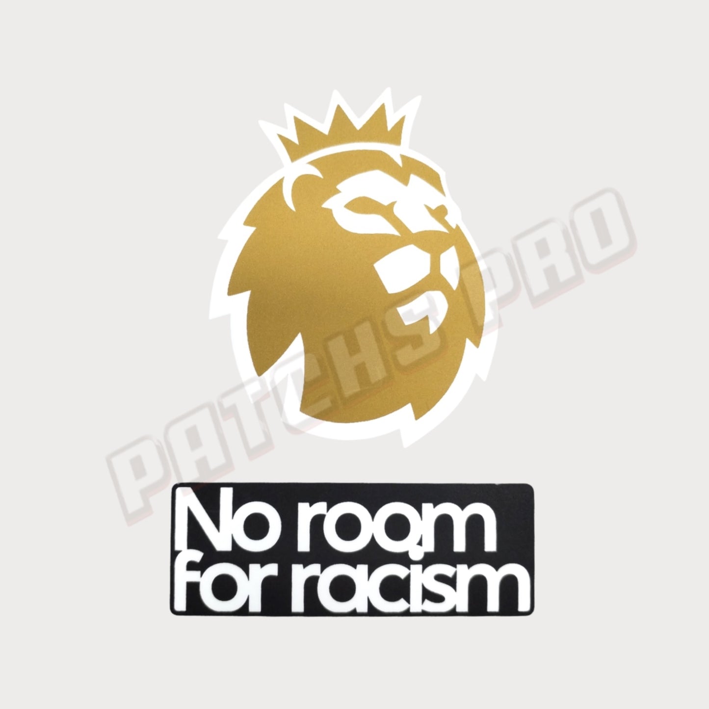 Patch/Badge Premier League Champions 2023-2026 + No Room For Racism