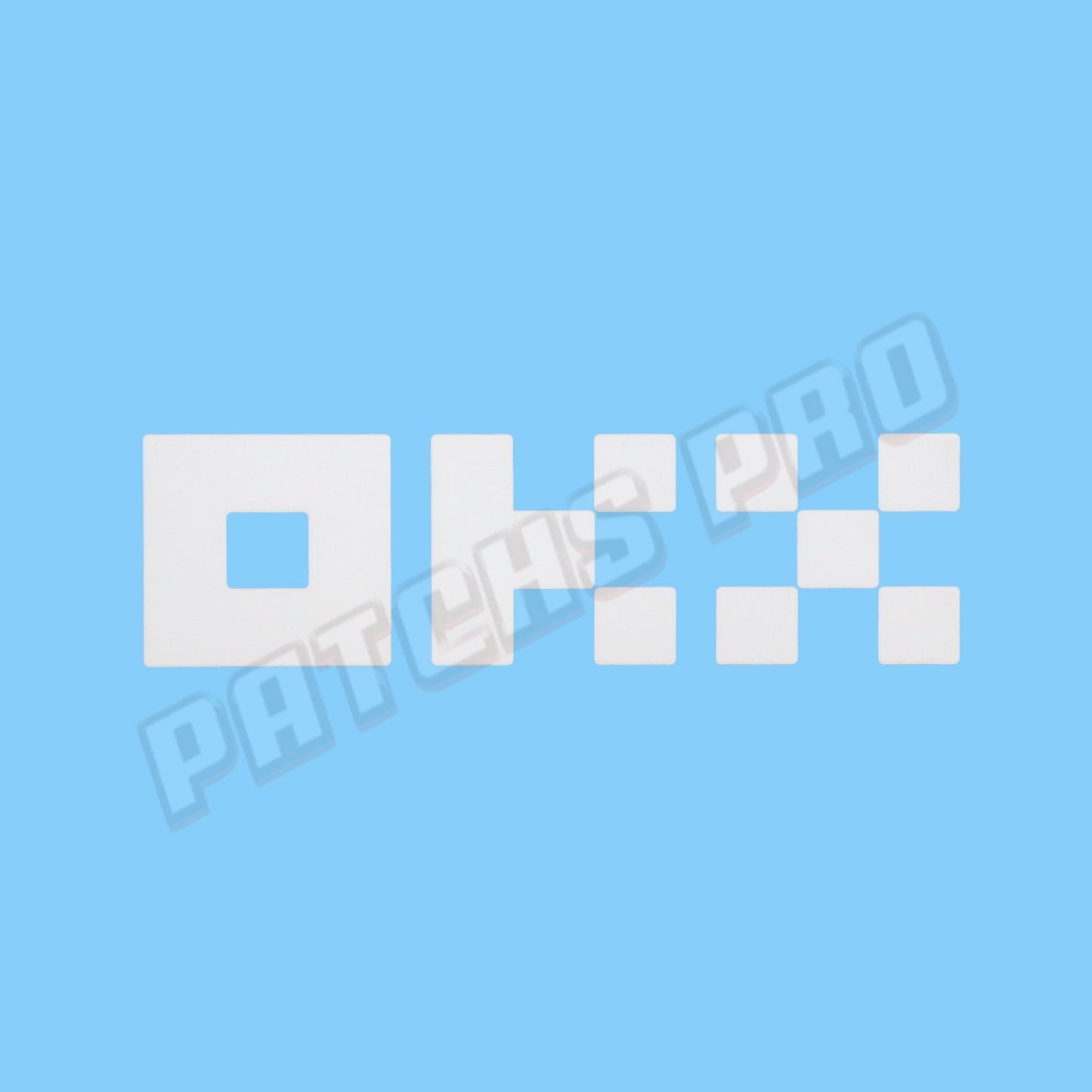 Patch/Badge Manchester City OKX Blanc Sponsor 2023-2024