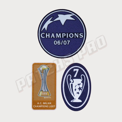 Patch/Badge AC Milan UEFA Champions League 2007-2008