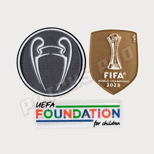 Patch/Badge Manchester City UEFA Champions League Title Holder 2023-2024