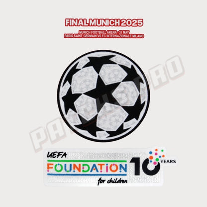 Patch/Badge Paris Saint-Germain Final Munich UEFA Champions League 2025