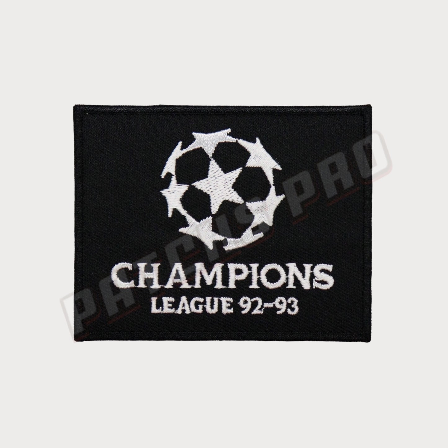 Patch/Badge UEFA Champions League 1992-1993 Black