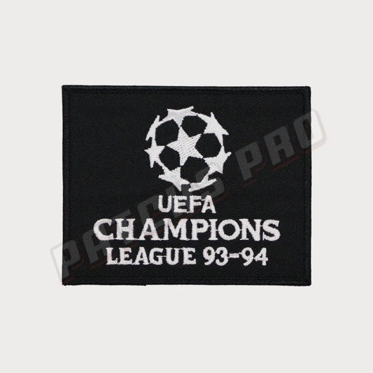 Patch/Badge UEFA Champions League 1993-1994 Black