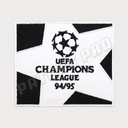 Patch/Badge UEFA Champions League 1994-1995 White