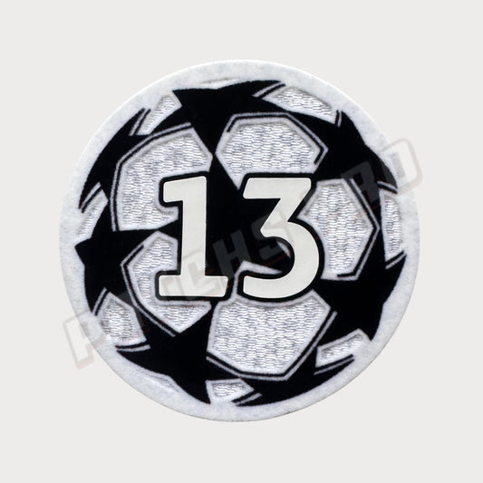 Patch/Badge UEFA Champions League Starball 13 Times Winners 2021-2022