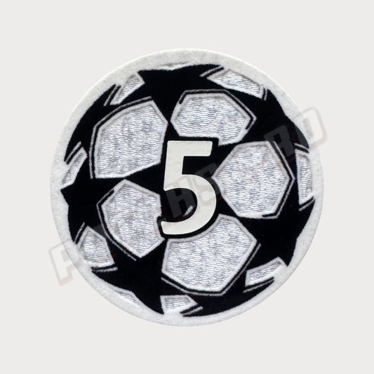 Patch/Badge UEFA Champions League Starball 5 Times Winners 2021-2024